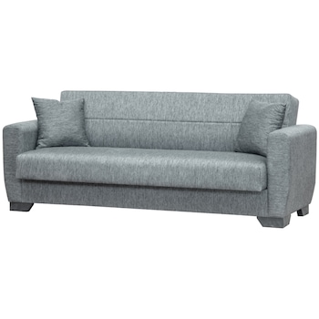 Canapea Modella Star, 215x80x85 cm, 3 locuri, Gri Canapea Modella Star, 215x80x85 cm, 3 locuri, Gri