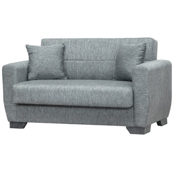 Canapea Modella Star, 158x80x85 cm, 2 locuri, Gri Canapea Modella Star, 158x80x85 cm, 2 locuri, Gri