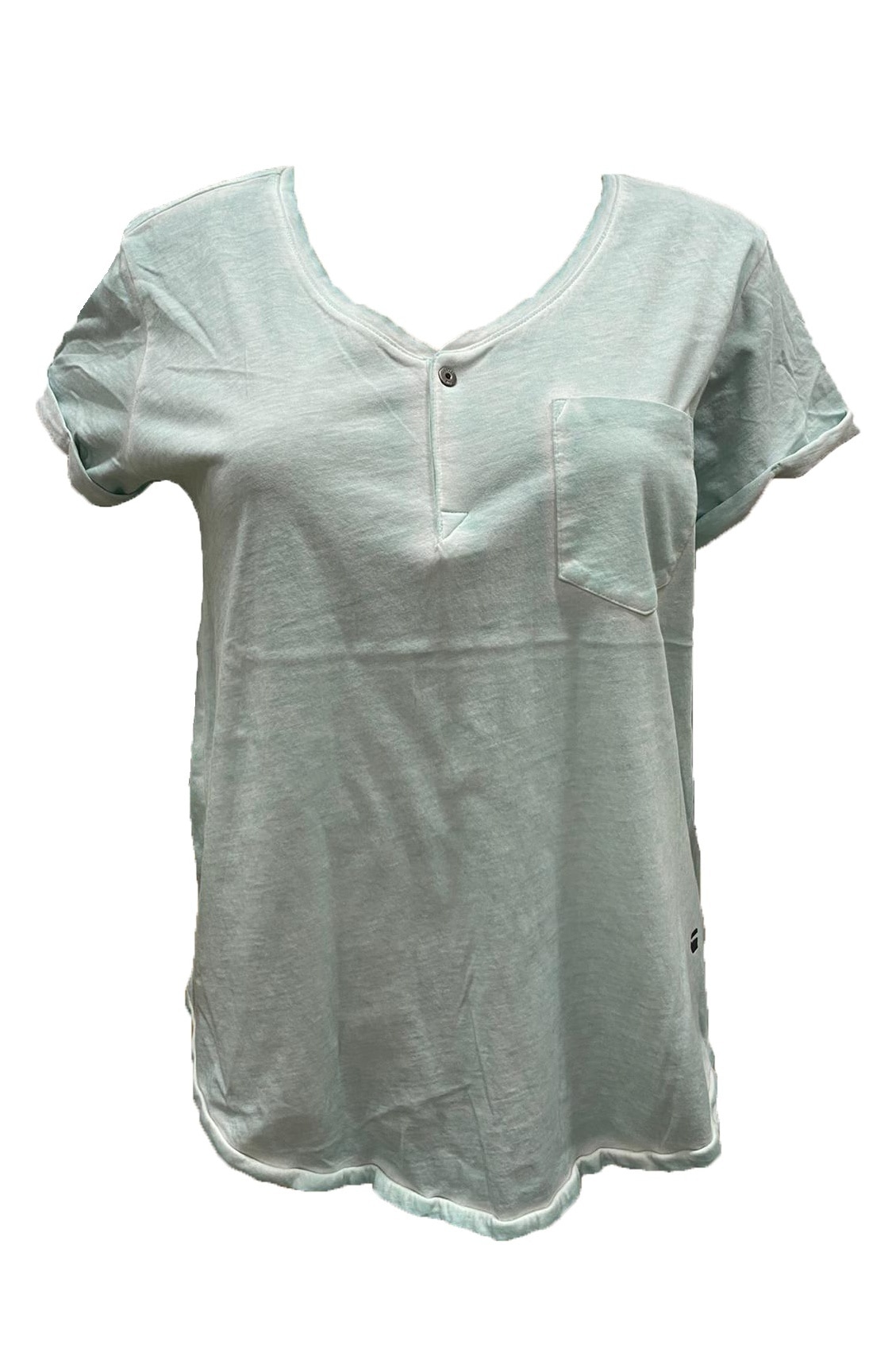 Tricou, G-star raw, D10088-8653, Verde melange, XS