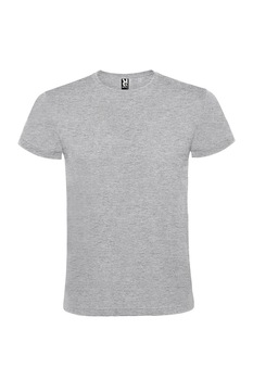 Tricou uni simplu, bumbac 100%, Roly, model ATOM, Gri Tricou uni simplu, bumbac 100%, Roly, model ATOM, Gri