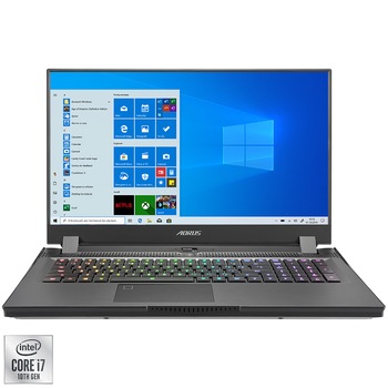 Laptop Gaming Gigabyte AORUS 17G XC cu procesor Intel Core i7-10870H, 17.3 Laptop Gaming Gigabyte AORUS 17G XC cu procesor Intel Core i7-10870H, 17.3