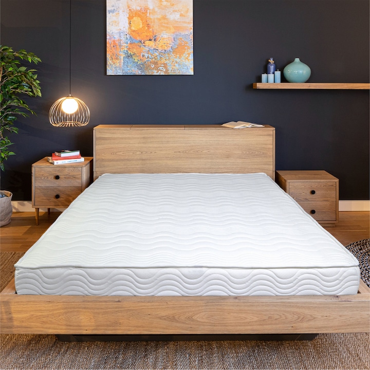Best Sleep Ortopédiai Memória matrac Edition Plus 14+2 memóriával, poliuretán hab memóriával, hipoallergén, antiallergén, pamut, 80 x 200 cm