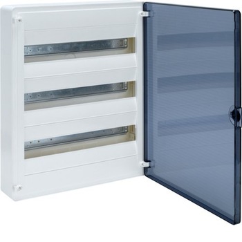 Tablou electric aparent, 54 module, 3 randuri, usa transparenta, cofret aplicat, HGVS318TD, Hager Tablou electric aparent, 54 module, 3 randuri, usa transparenta, cofret aplicat, HGVS318TD, Hager