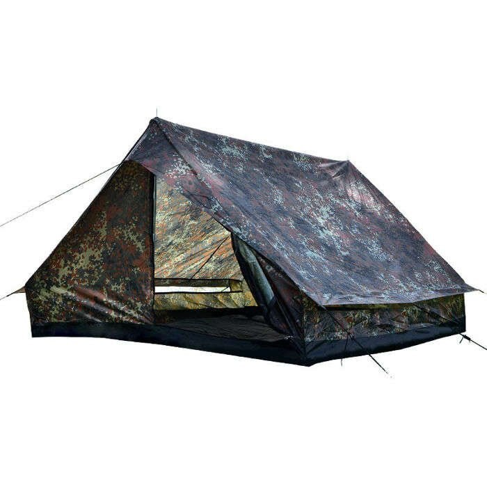 Cort pentru 2 persoane, MIL-TEC, 205x145x100cm, Poliester, Multicolor
