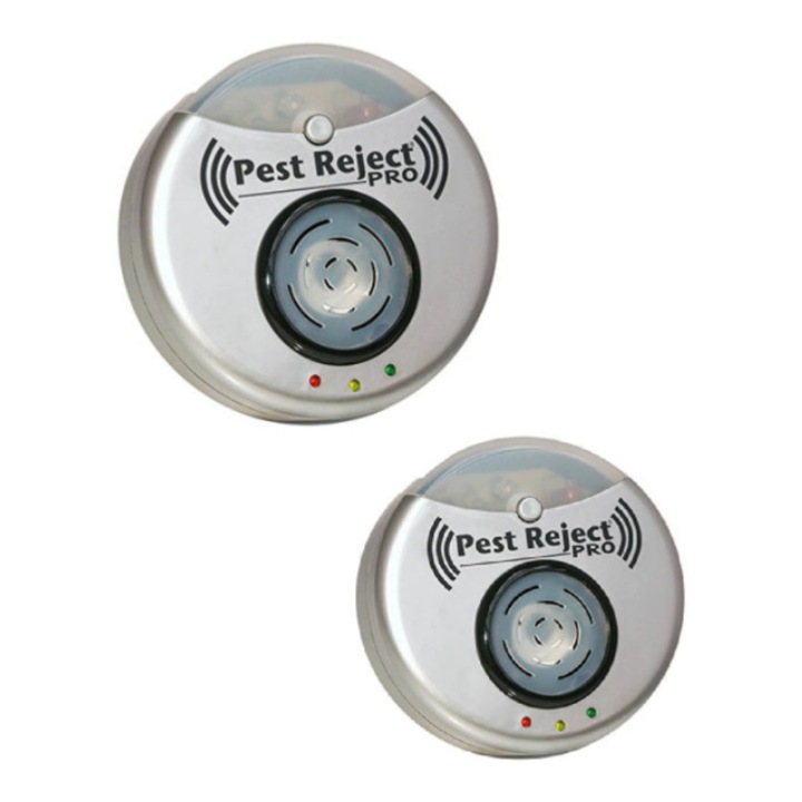 Set 2 Aparate anti rozatoare, anti soareci, anti sobolani, anti gandaci - Pest Reject PRO, viMAG ®