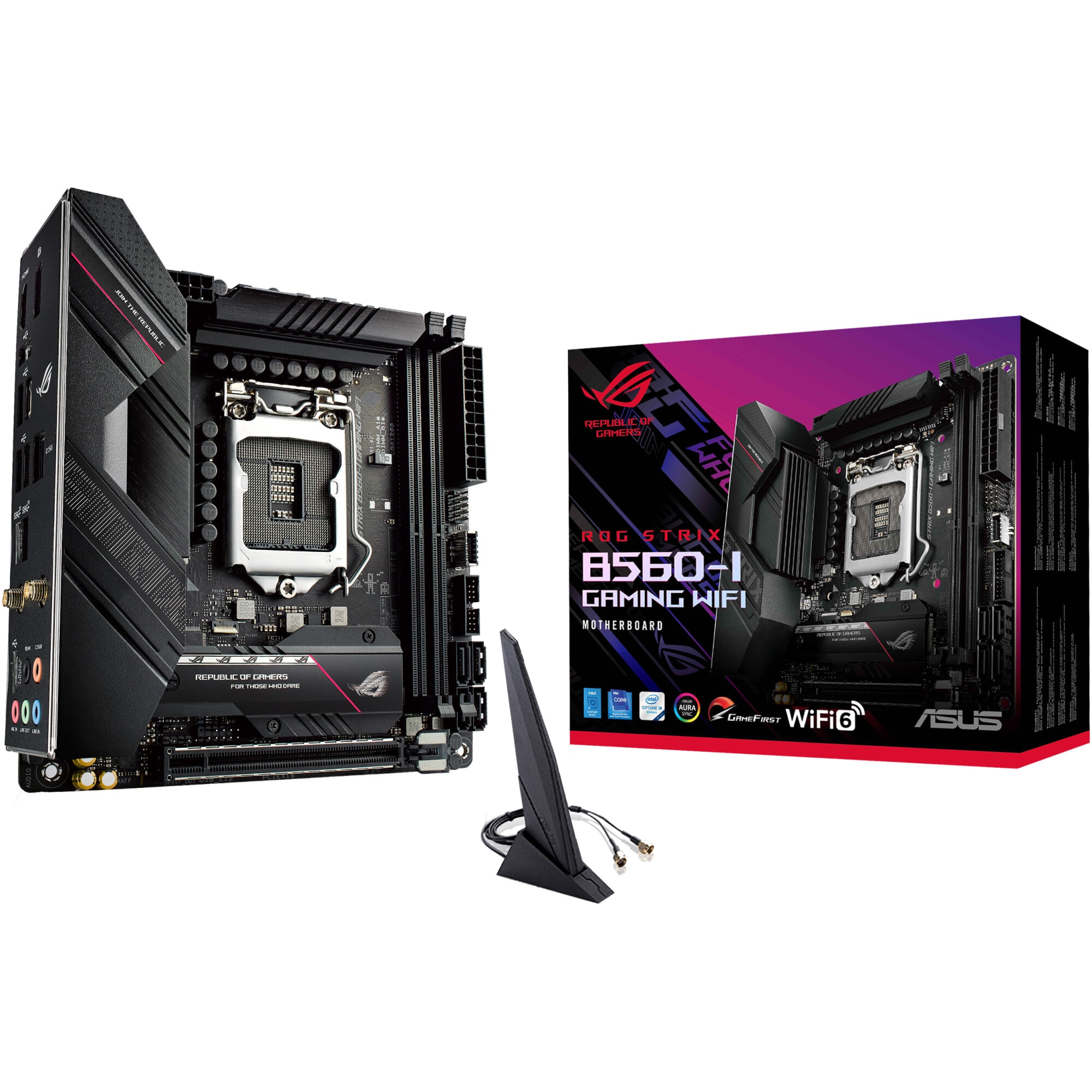 Placa de baza ASUS ROG STRIX B560-I GAMING WIFI, Socket 1200