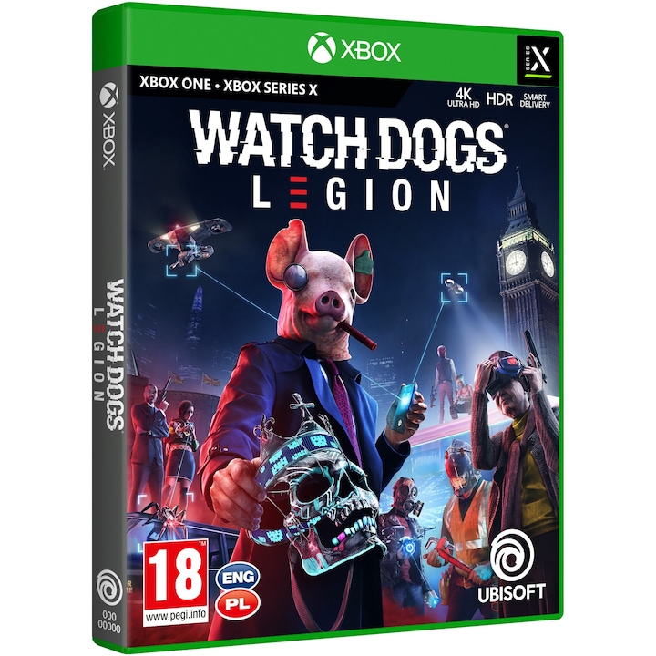 UbiSoft Watch Dogs Legion Xbox One játékszoftver