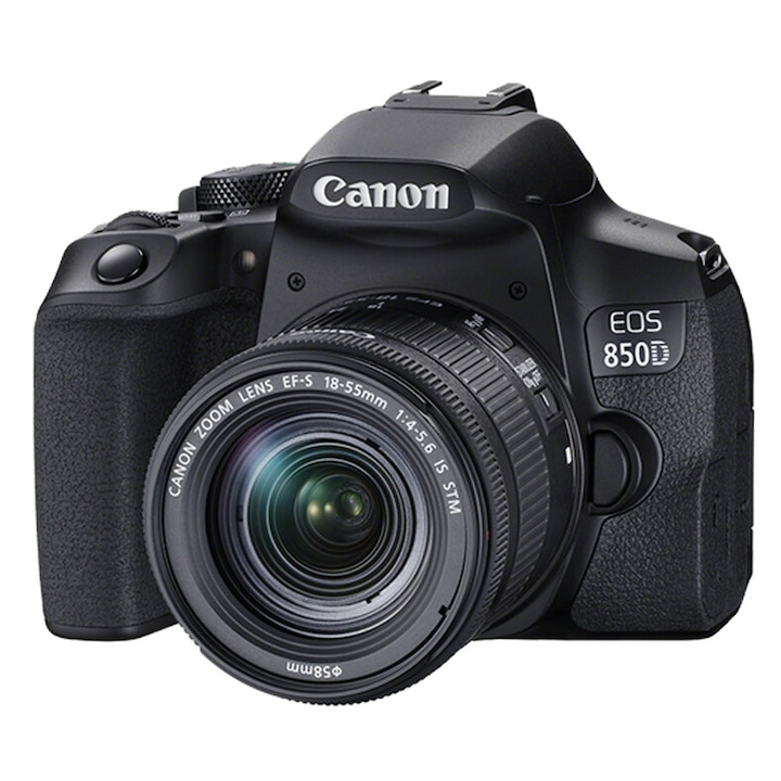Canon EOS 850D DSLR fényképezőgép kit (18-55mm IS STM objektívvel)