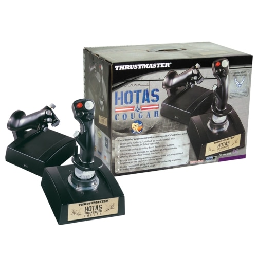 Joystick Thrustmaster Hotas Cougar, 5 axe/12 butoane, Throttle