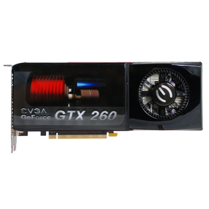 Placa video eVGA nVidia GeForce GTX 260 (216) SC, 1792MB, GDDR3