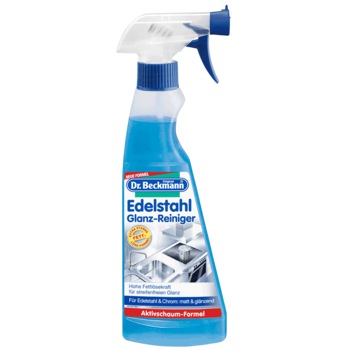 Spray curatare suprafete din inox Dr Beckmann, 275 ml Spray curatare suprafete din inox Dr Beckmann, 275 ml