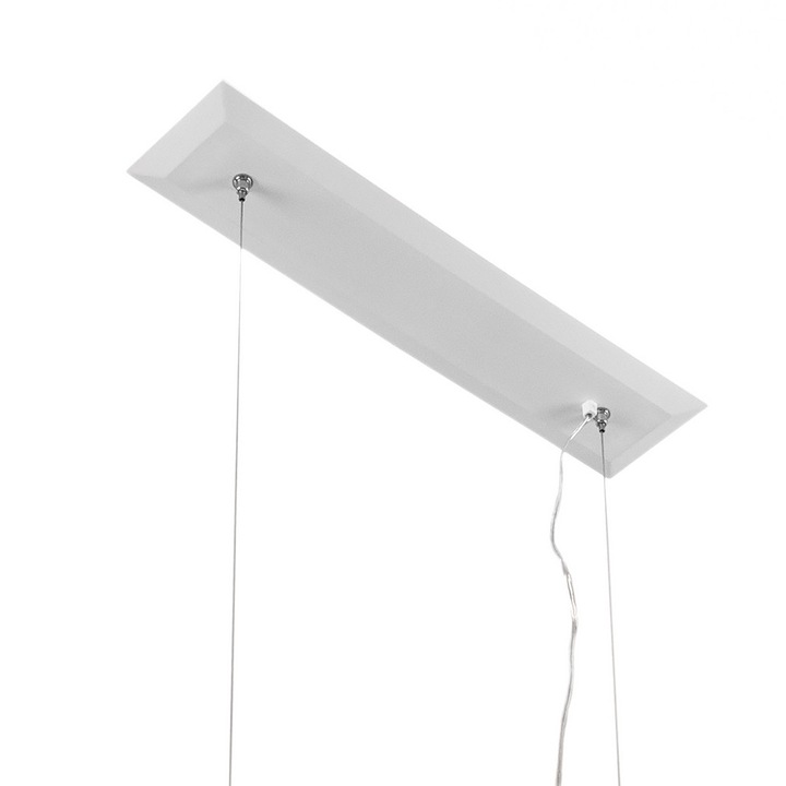 Плафониера Muller Licht, LED, Метал, Бял