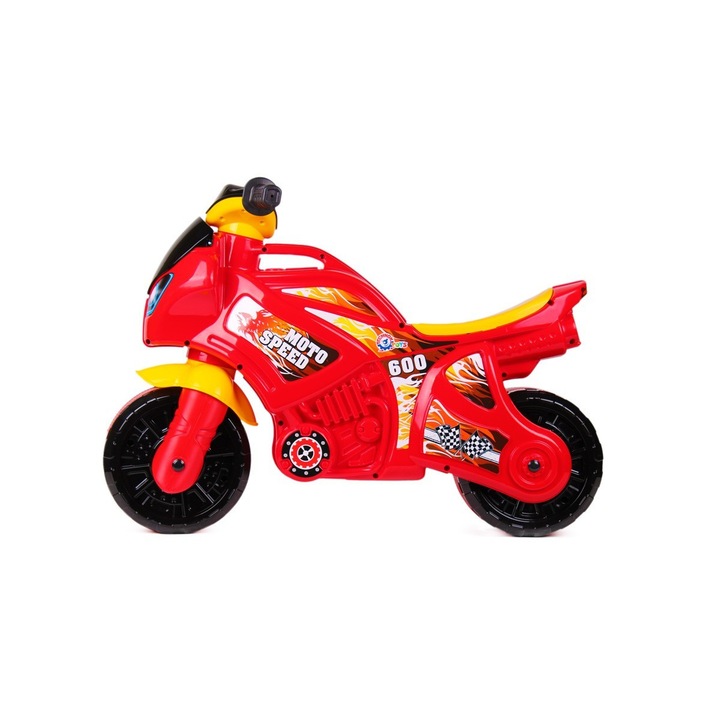 Motocicleta Speed rosu/galben/negru Technok, 72 х 52 х 35 cm