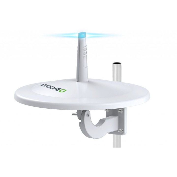 Antena TV EVOLVEO Jade 3 LTE - DVB-T2 Universal, Full HD, 4K , LTE filtru, 48 dB, Amplificator