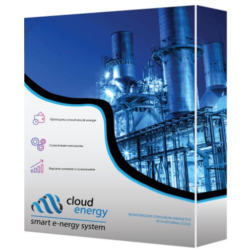 Pachet CloudEnergy, 10 tag-uri, 3 senzori de temperatura si umiditate 24 luni