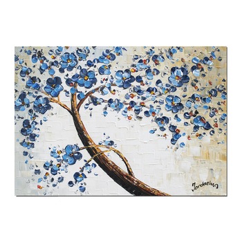 Tablou pictat manual, Artnova - Viata (5) - 70x50cm ulei pe panza in relief, efect 3D Tablou pictat manual, Artnova - Viata (5) - 70x50cm ulei pe panza in relief, efect 3D