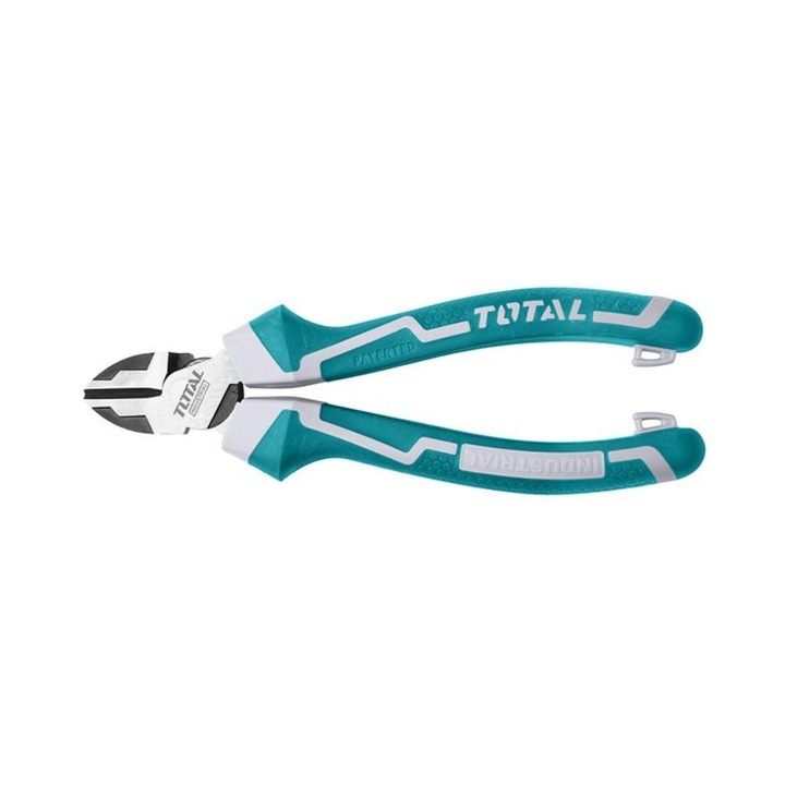 Клещи резачки Total, Industrial, High Leverage, CrV, 160 мм