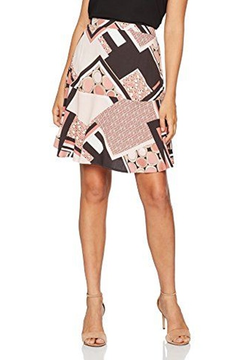 Fusta dama, Taifun, Viscoza, Marime 2XL, Multicolor