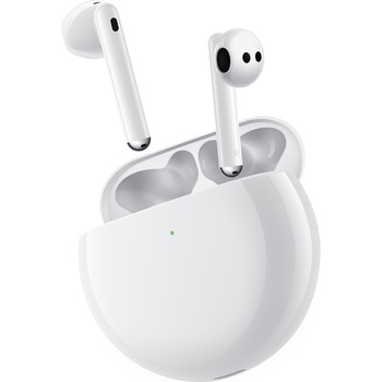 Casti wireless Huawei FreeBuds 4 , Ceramic White Casti wireless Huawei FreeBuds 4 , Ceramic White