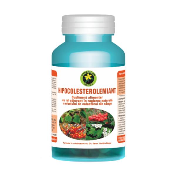Hipocolesterolemiant 60cps Hypericum
