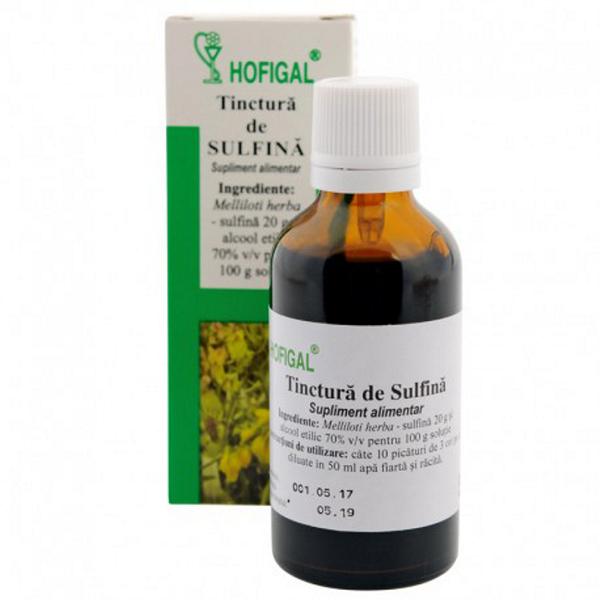 Tinctura de sulfina 50 ml Hofigal