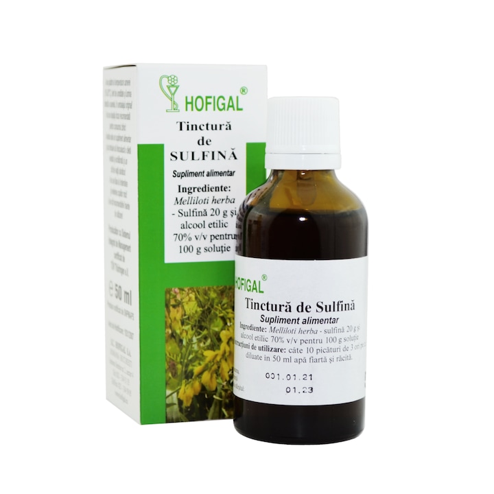 HOFIGAL, Tinctura de Sulfina 50ml