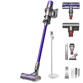 Aspirator vertical Dyson V11 Animal Extra +, 610 W, 25V, 0.76l, autonomie 60min, cu suport de podea inclus Aspirator vertical Dyson V11 Animal Extra +, 610 W, 25V, 0.76l, autonomie 60min, cu suport de podea inclus