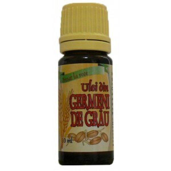 Ulei din germeni de grau presat la rece Herbavit, 10 ml