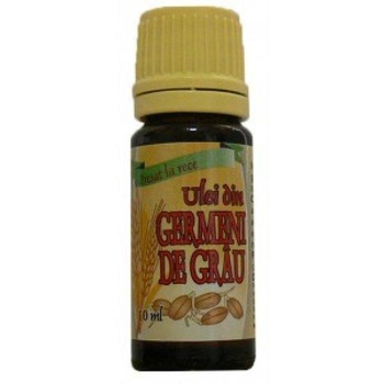 Ulei din germeni de grau presat la rece Herbavit, 10 ml Ulei din germeni de grau presat la rece Herbavit, 10 ml