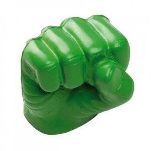 Jucarie squishy anti-stress Avengers, mana Hulk