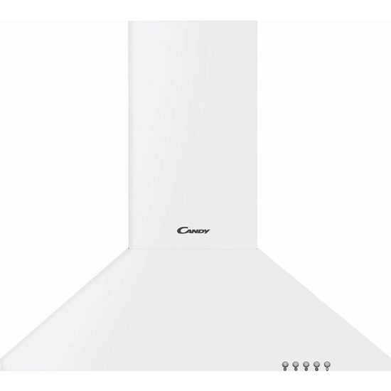Hota decorativa Candy CCC60W, putere absortie 423 mc/h, 1 motor, 60 cm, Alb