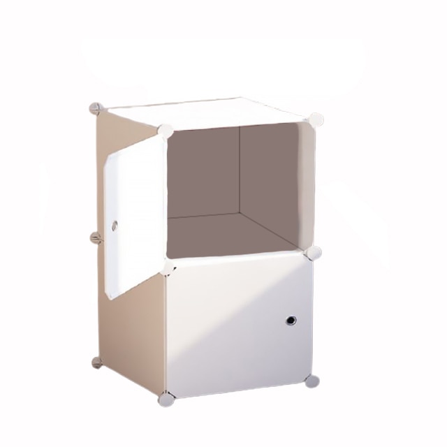 Dulap modular, TimeTrade alb, 75x39x37cm