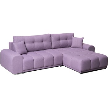 Coltar extensibil CD Sofa Giulia, 300x180x75 cm, montaj reversibil, culoare Mov Coltar extensibil CD Sofa Giulia, 300x180x75 cm, montaj reversibil, culoare Mov
