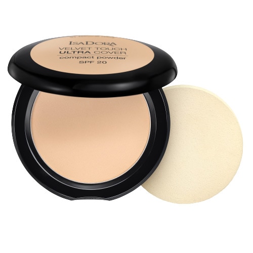 Pudra compacta, IsaDora, Velvet Touch Ultra , SPF 20, Nuanta 62, Warm Vanilla, 10 g
