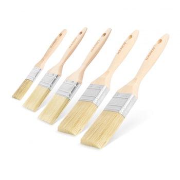 Set 3 pensule, maner lemn, Dimensiune cap pensula 1 x 1 Set 3 pensule, maner lemn, Dimensiune cap pensula 1 x 1