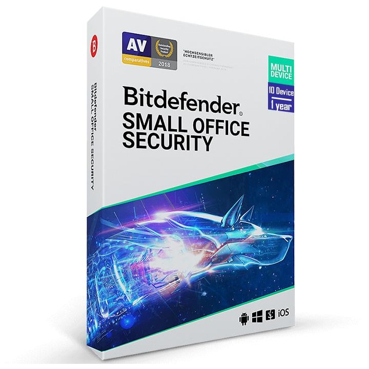 Bitdefender Small Office Security Antivirus 10 Devices 1 éves elektronikus licenc