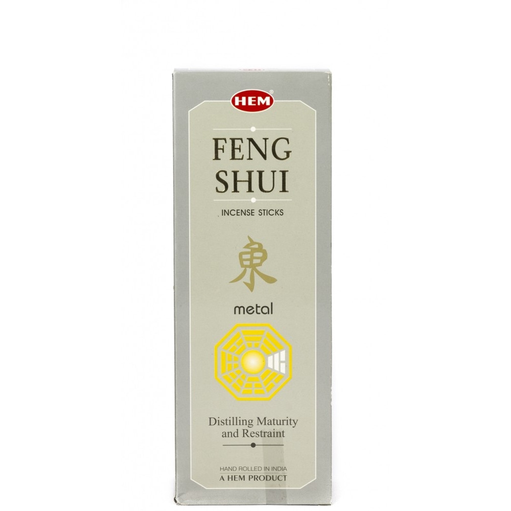 Set 6 bucati - Betisoare parfumate HEM (Feng Shui Metal)