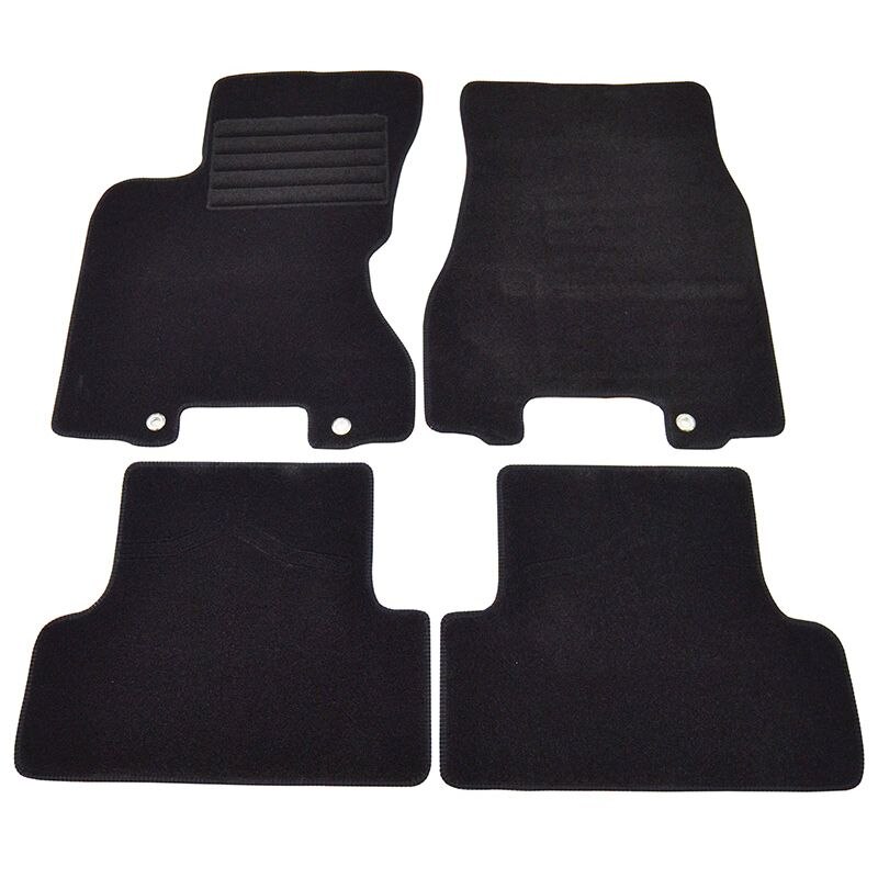Set covorase AutoLux, mocheta, pentru Nissan X-Trail 2007-, negru, 4 buc