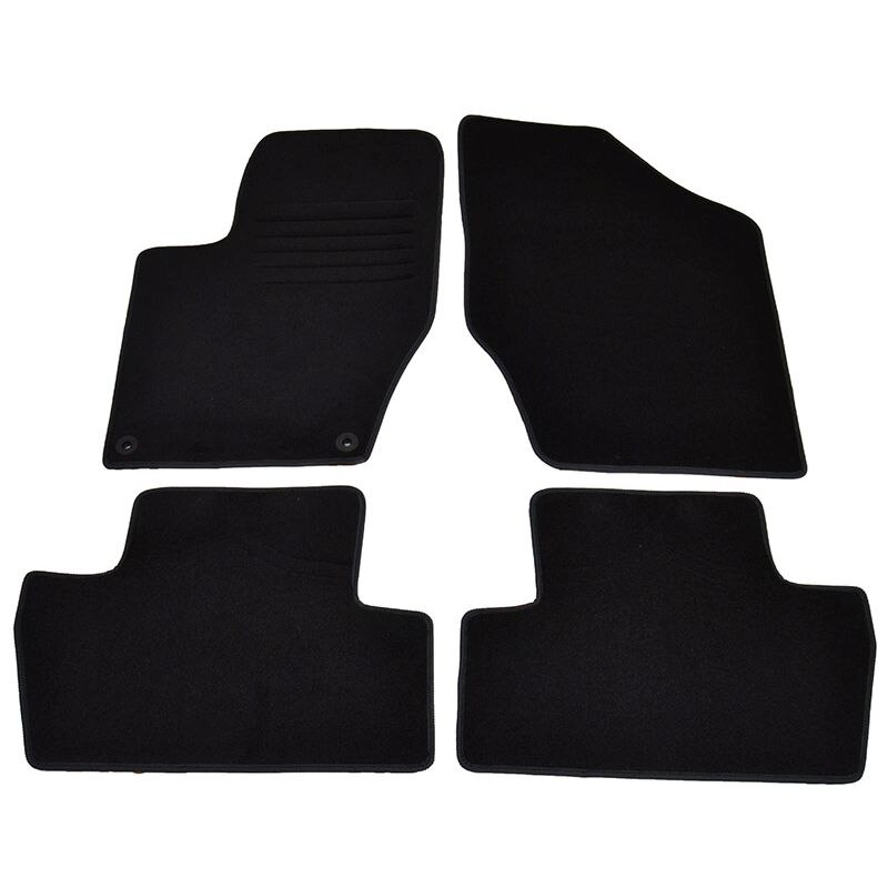 Set covorase AutoLux, mocheta, pentru Peugeot 308 (5 usi)/SW Combi 9/2007-2013, negru, 4 buc