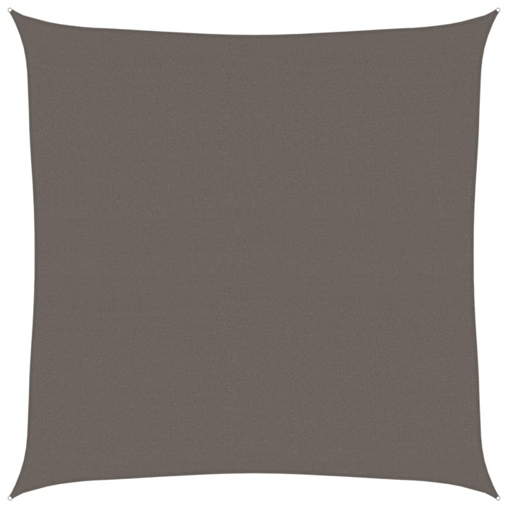 Panza parasolar vidaXL, antracit, 5 x 5 m, HDPE, 160 g/m², 3.57 kg