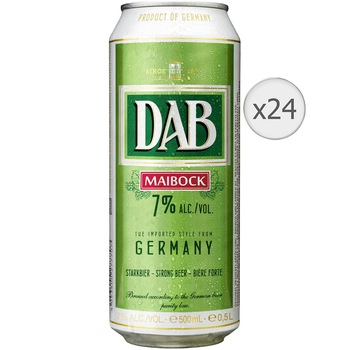 Bere Blonda Dab Maibock, 7%, Doza, 24 x 0.5l Bere Blonda Dab Maibock, 7%, Doza, 24 x 0.5l