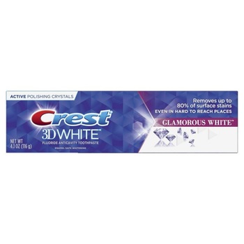 Pasta de Dinti, Crest, 3D White, Glamorous White, Albirea Dintilor, 116gr Pasta de Dinti, Crest, 3D White, Glamorous White, Albirea Dintilor, 116gr
