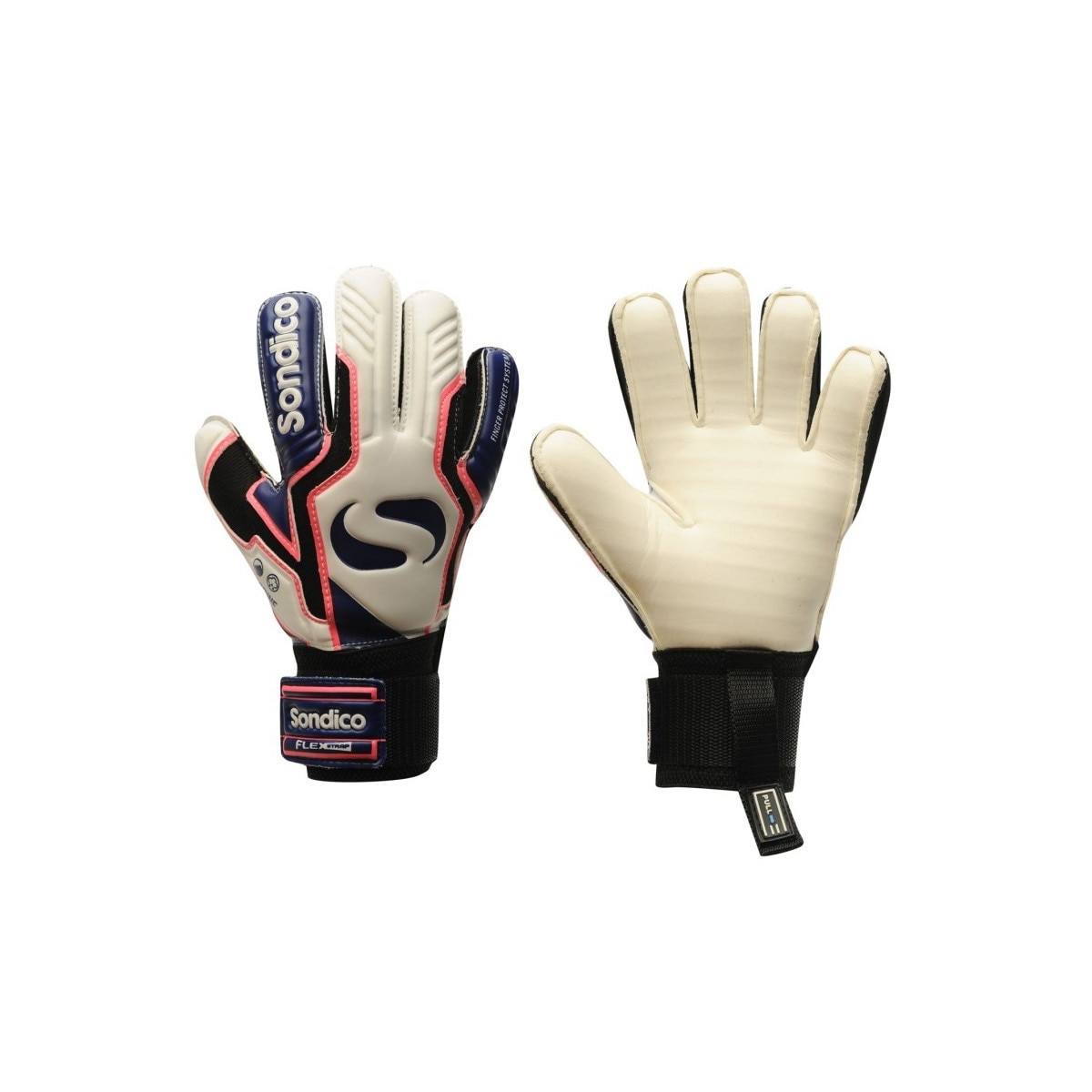 Manusi sport pentru copii, Sondico Match GK, Piele ecologica, Multicolor, 17 cm