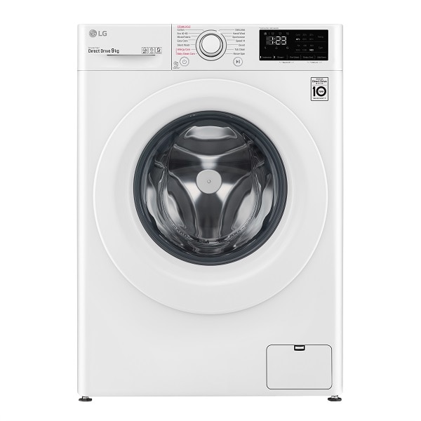 Masina De Spalat Rufe Lg F4Wv309S3E, 9Kg, 1400Rpm, Ai Direct Drive, Steam, Clasa B, Alb