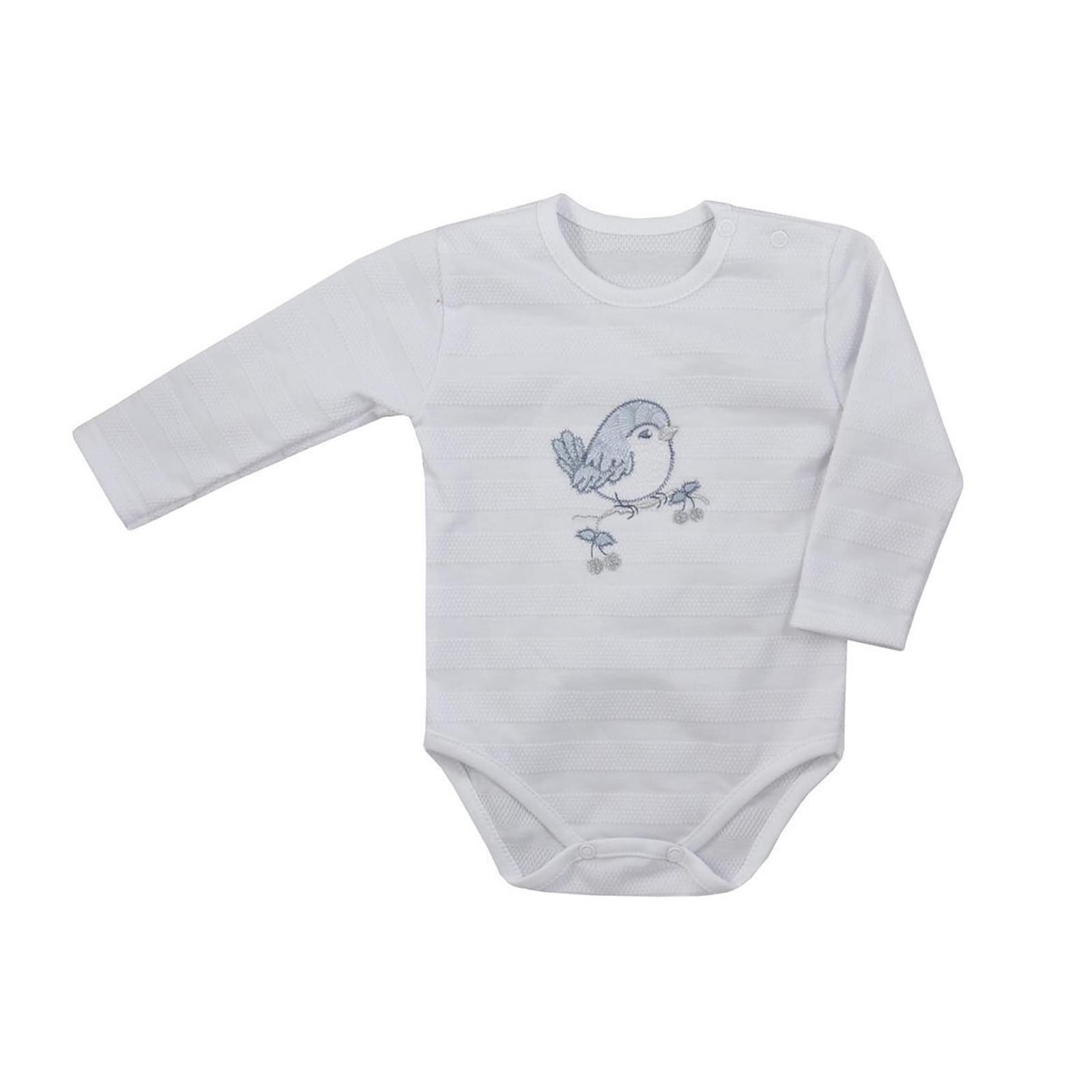 Body cu maneca lunga pentru copii Koala Sikorka 08-311AL, Alb 54140