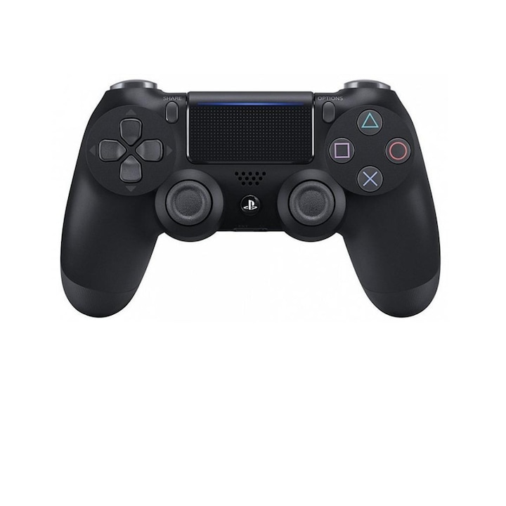 Джойстик Playstation DualShock 4, безжичен, черен