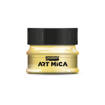 Pulbere minerala Art Mica, 9 g - galben Pulbere minerala Art Mica, 9 g - galben