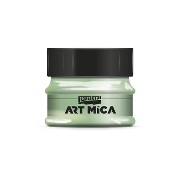 Pulbere minerala Art Mica, 9 g - verde auriu Pulbere minerala Art Mica, 9 g - verde auriu