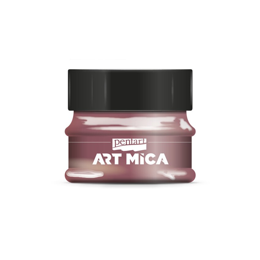 Pulbere minerala Art Mica, 9 g - rosu viu