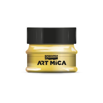 Pulbere minerala Art Mica, 9 g - auriu Pulbere minerala Art Mica, 9 g - auriu